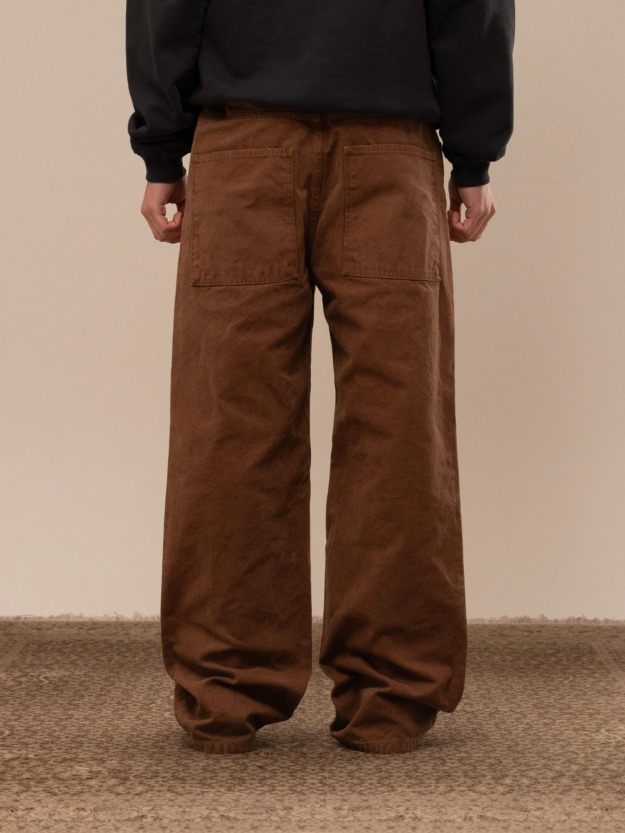 RUST DENIM PANTS - Image 4