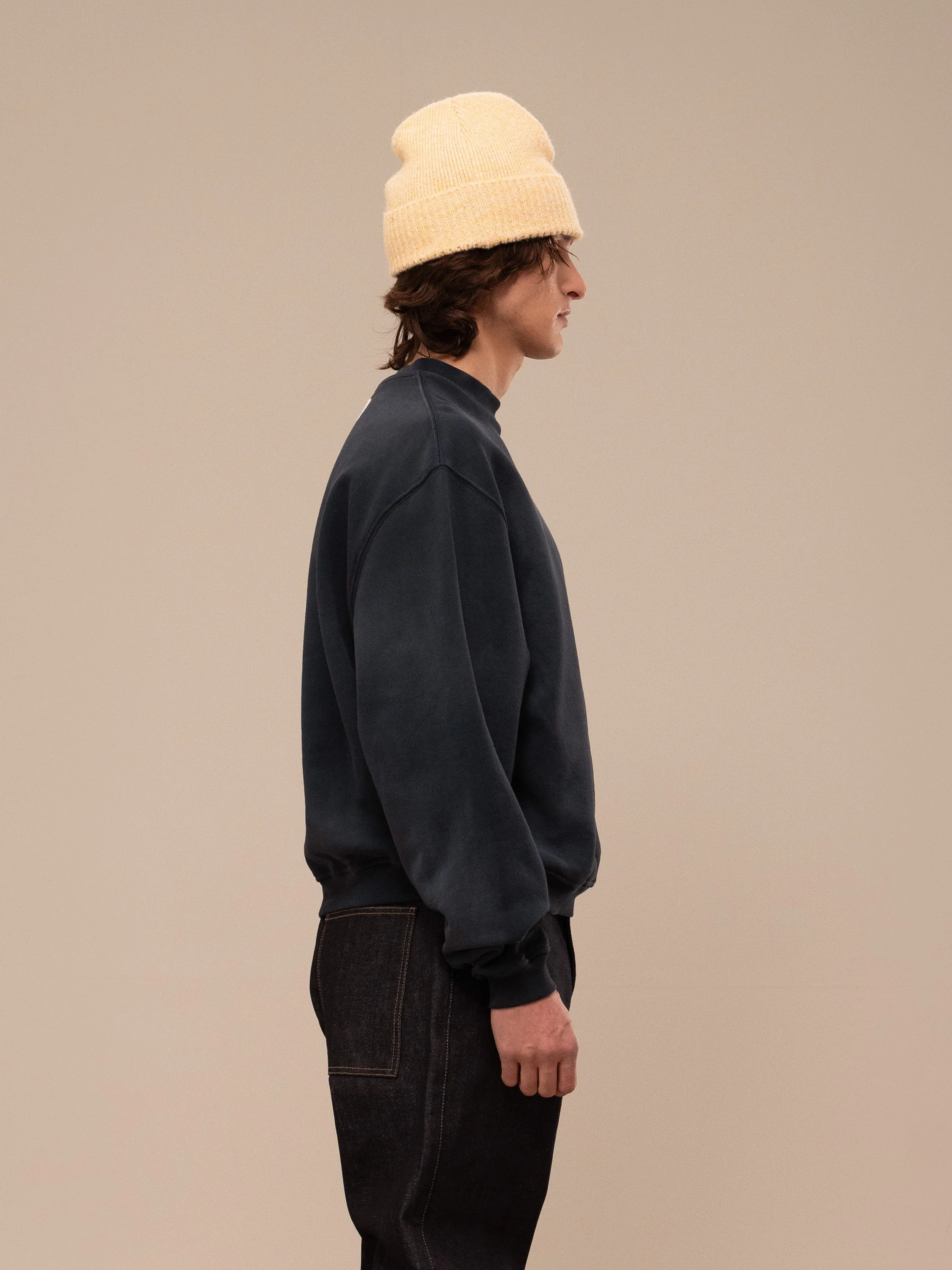 BOTANIC SWEATSHIRT NAVY - Image 3