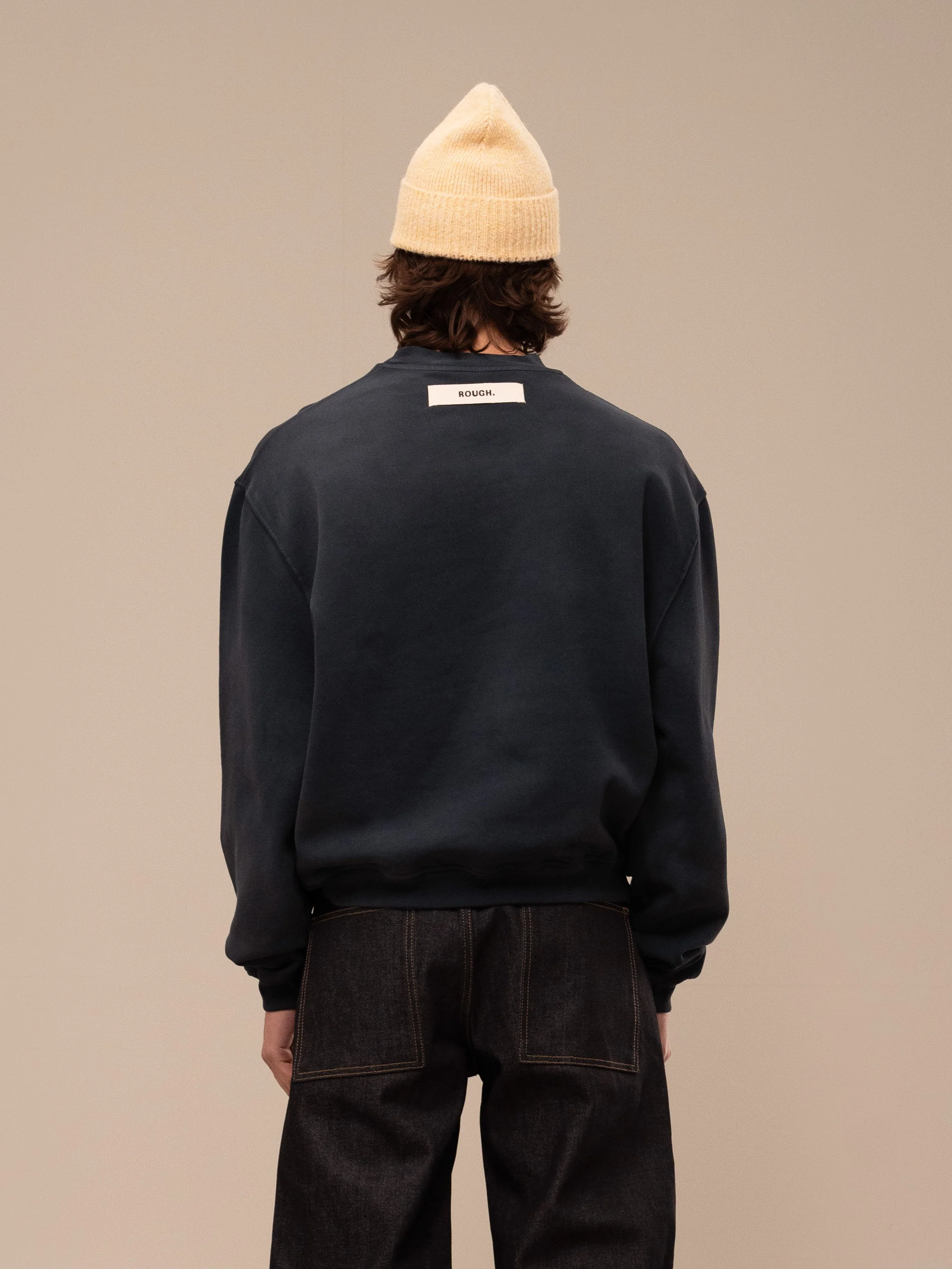 BOTANIC SWEATSHIRT NAVY - Image 4