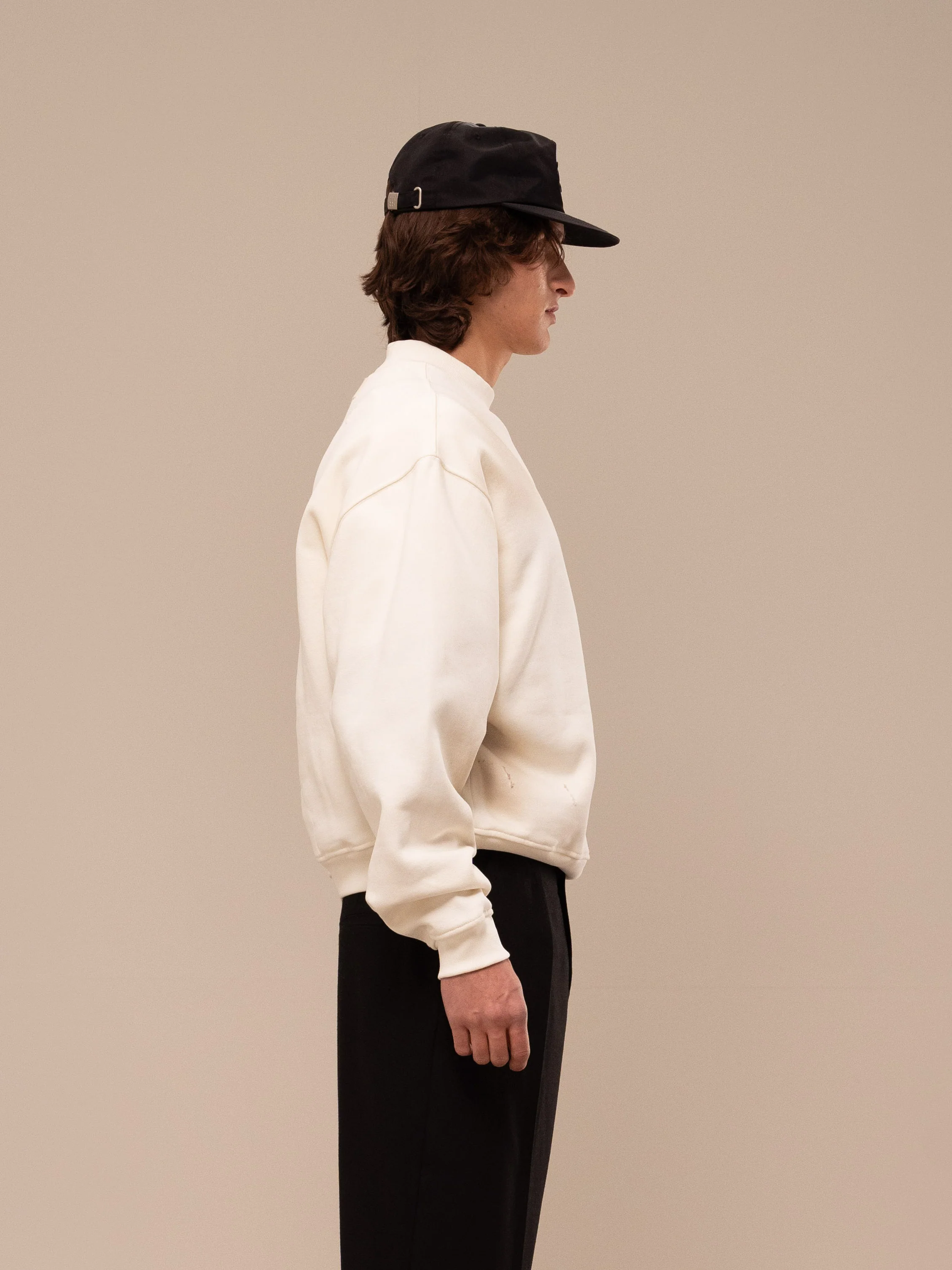BOTANIC SWEATSHIRT OFF WHITE - Image 3