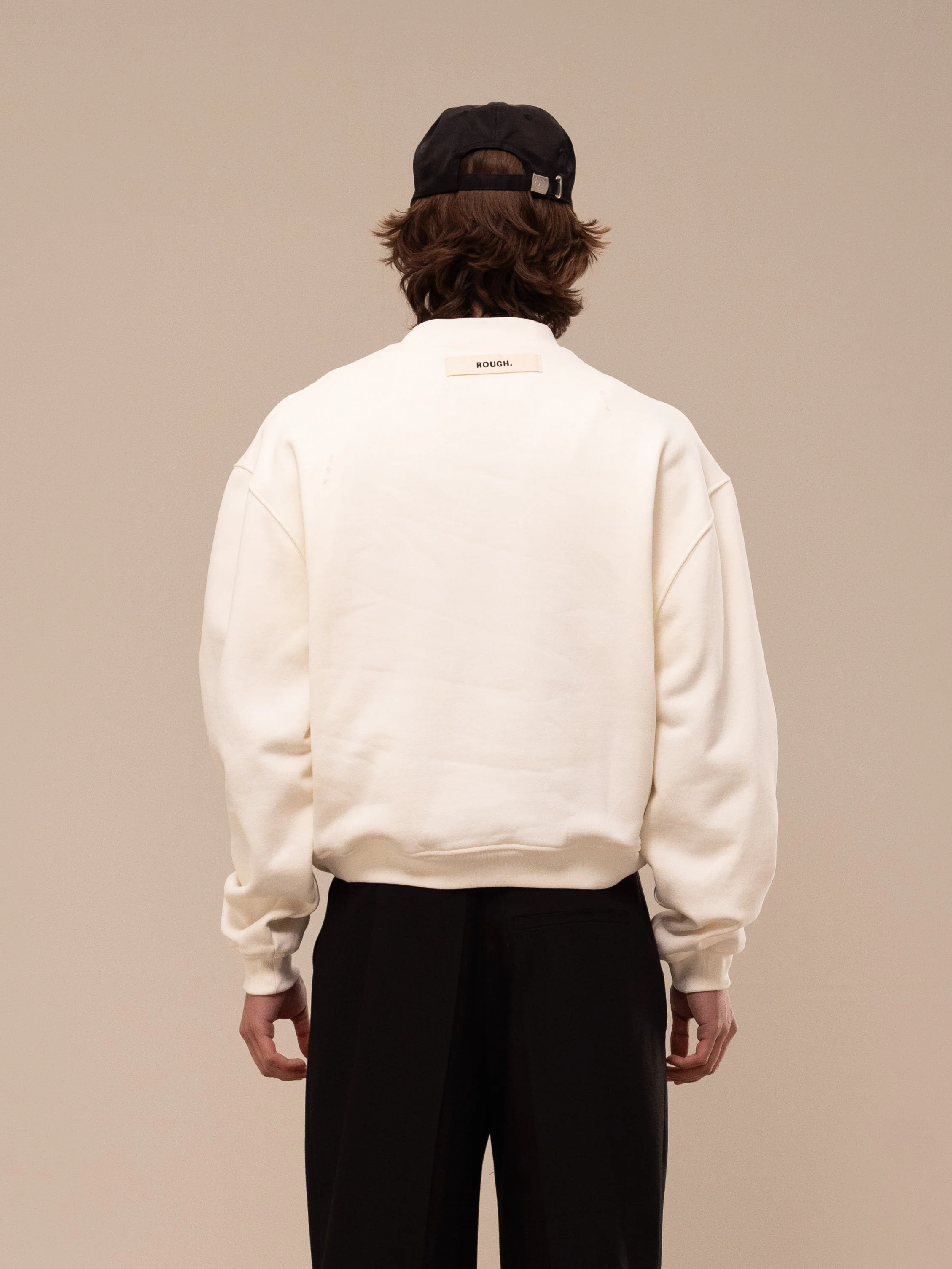 BOTANIC SWEATSHIRT OFF WHITE - Image 4