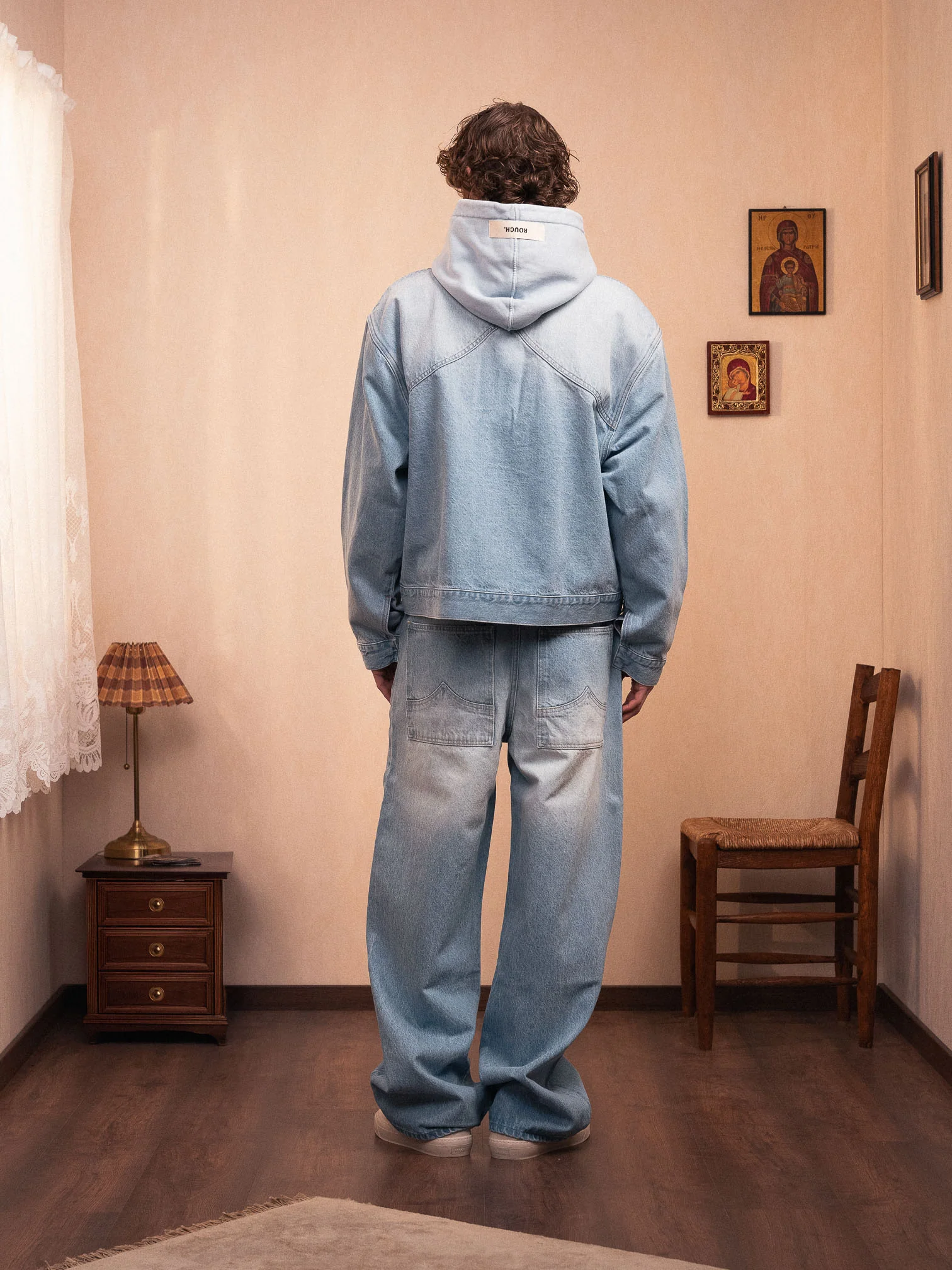 FADED DENIM JACKET - Image 5