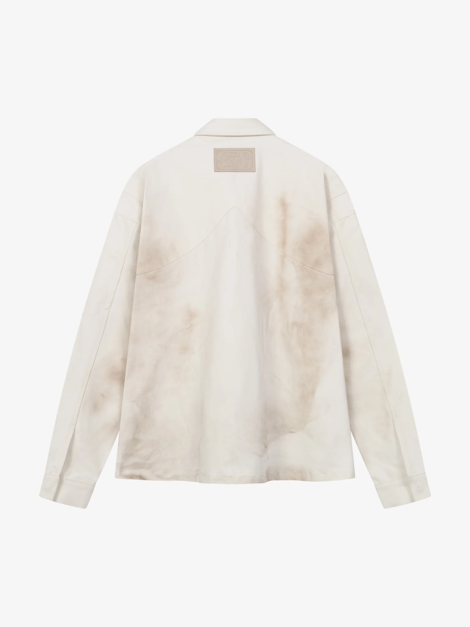 DISTRESSED DENIM SHIRT - Image 7
