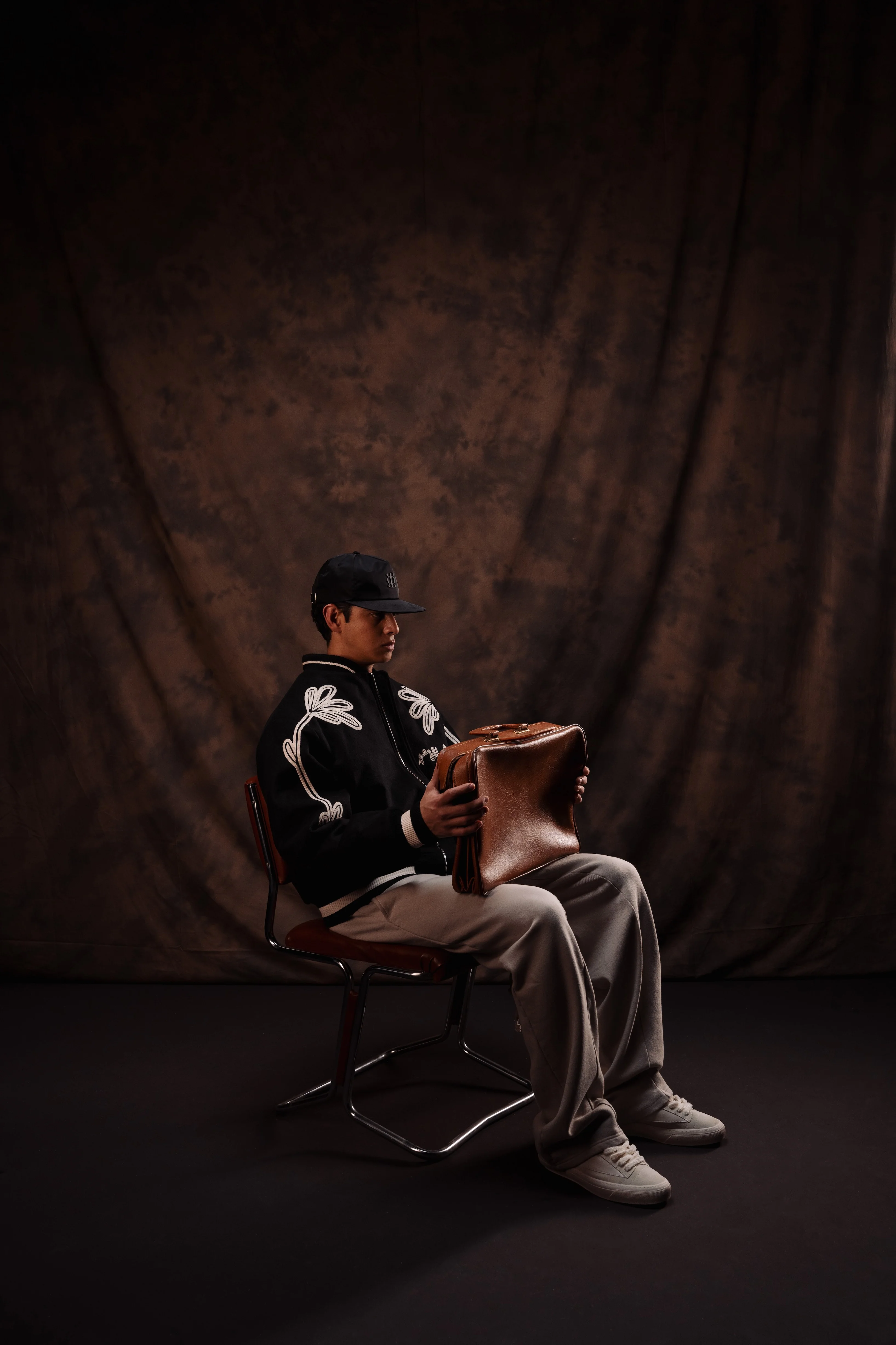 FLORAL VARSITY JACKET - Image 4