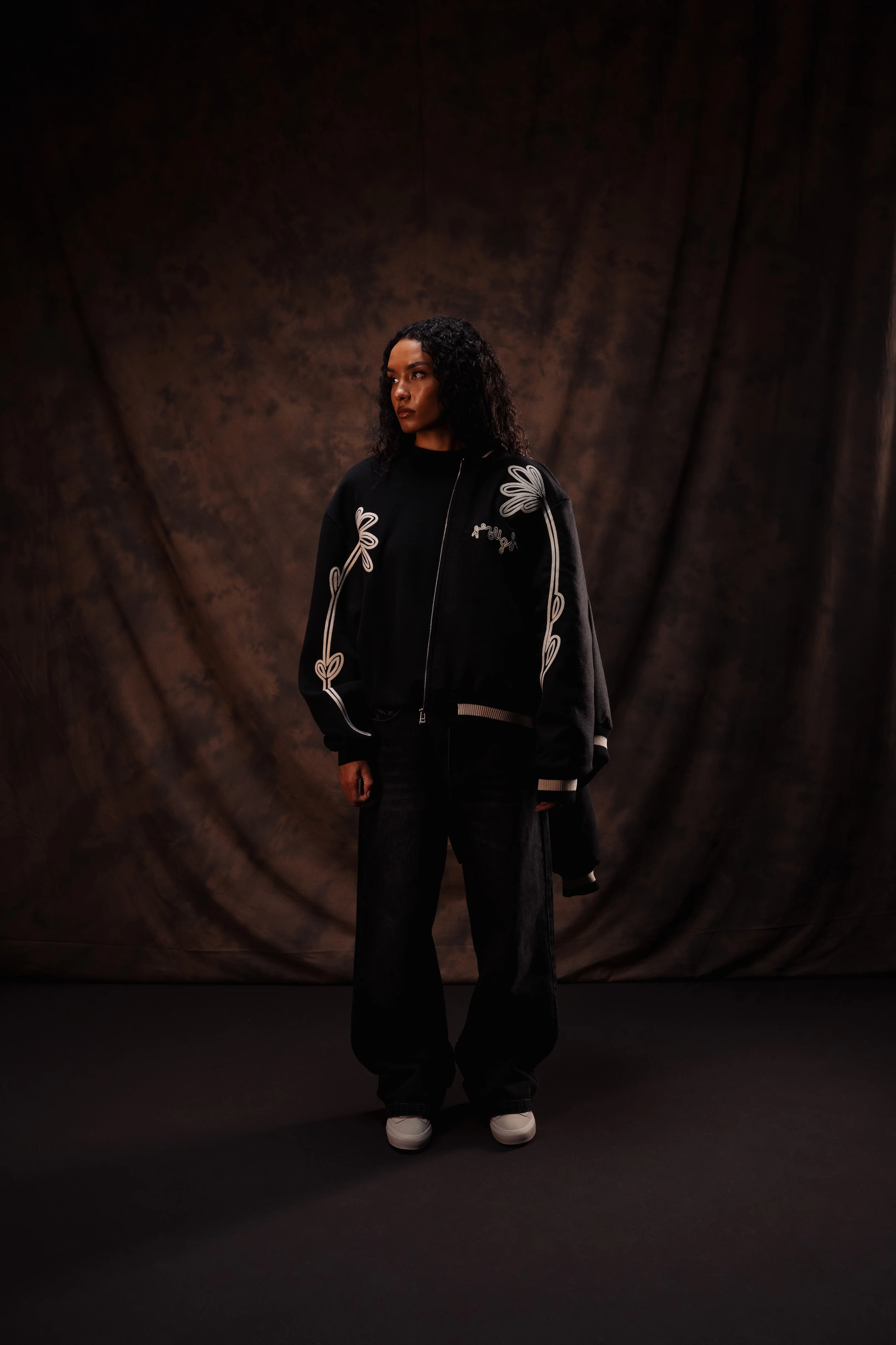 FLORAL VARSITY JACKET - Image 5