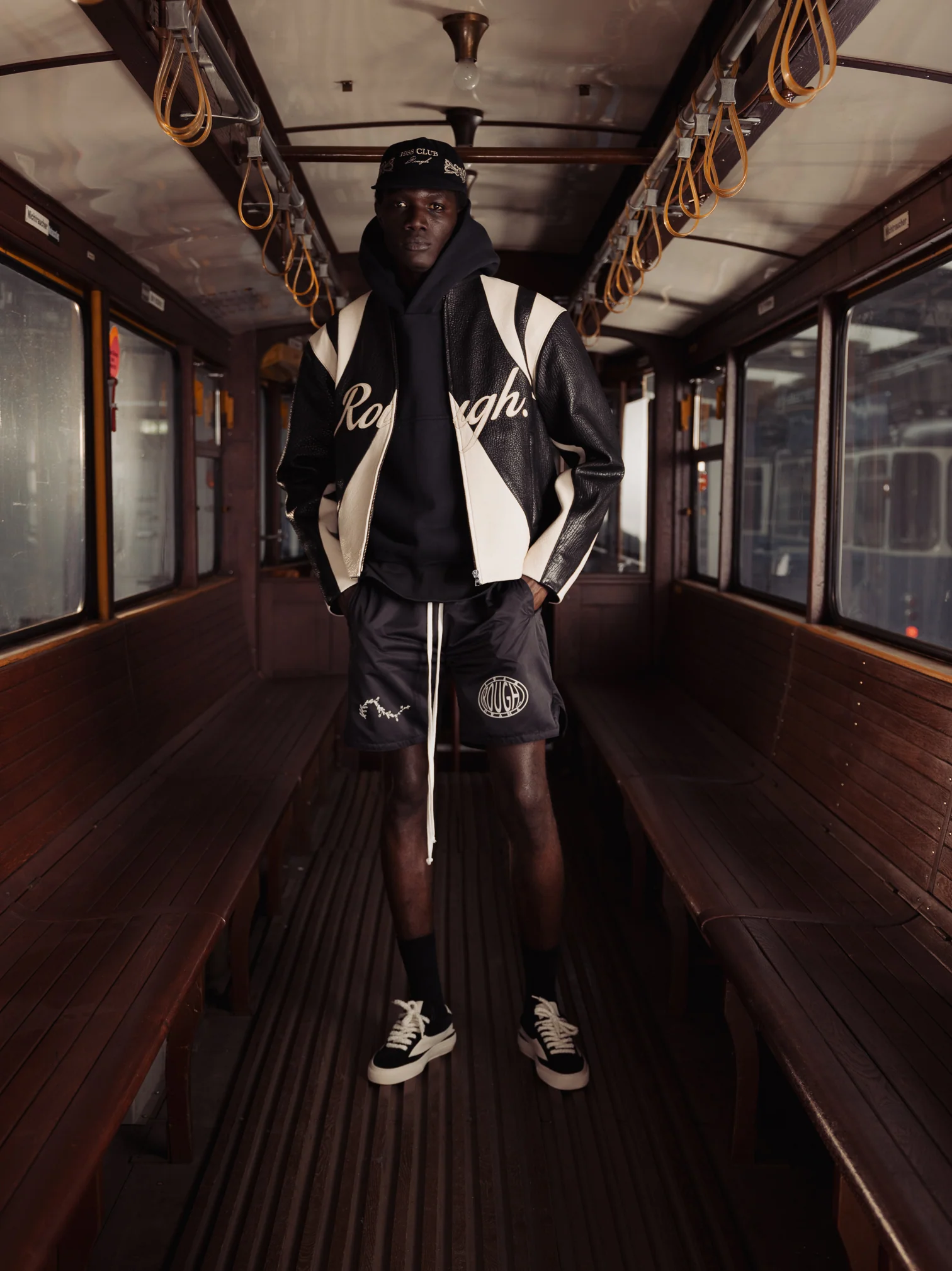 LEATHER RACING BLOUSON - Image 6