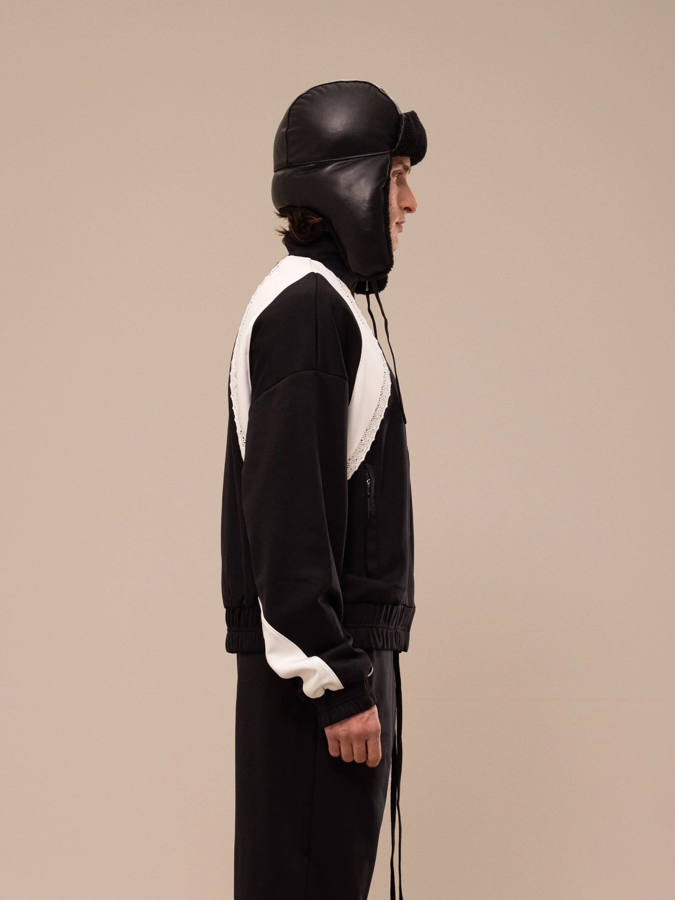 PADDED LEATHER SHAPKA - Image 3