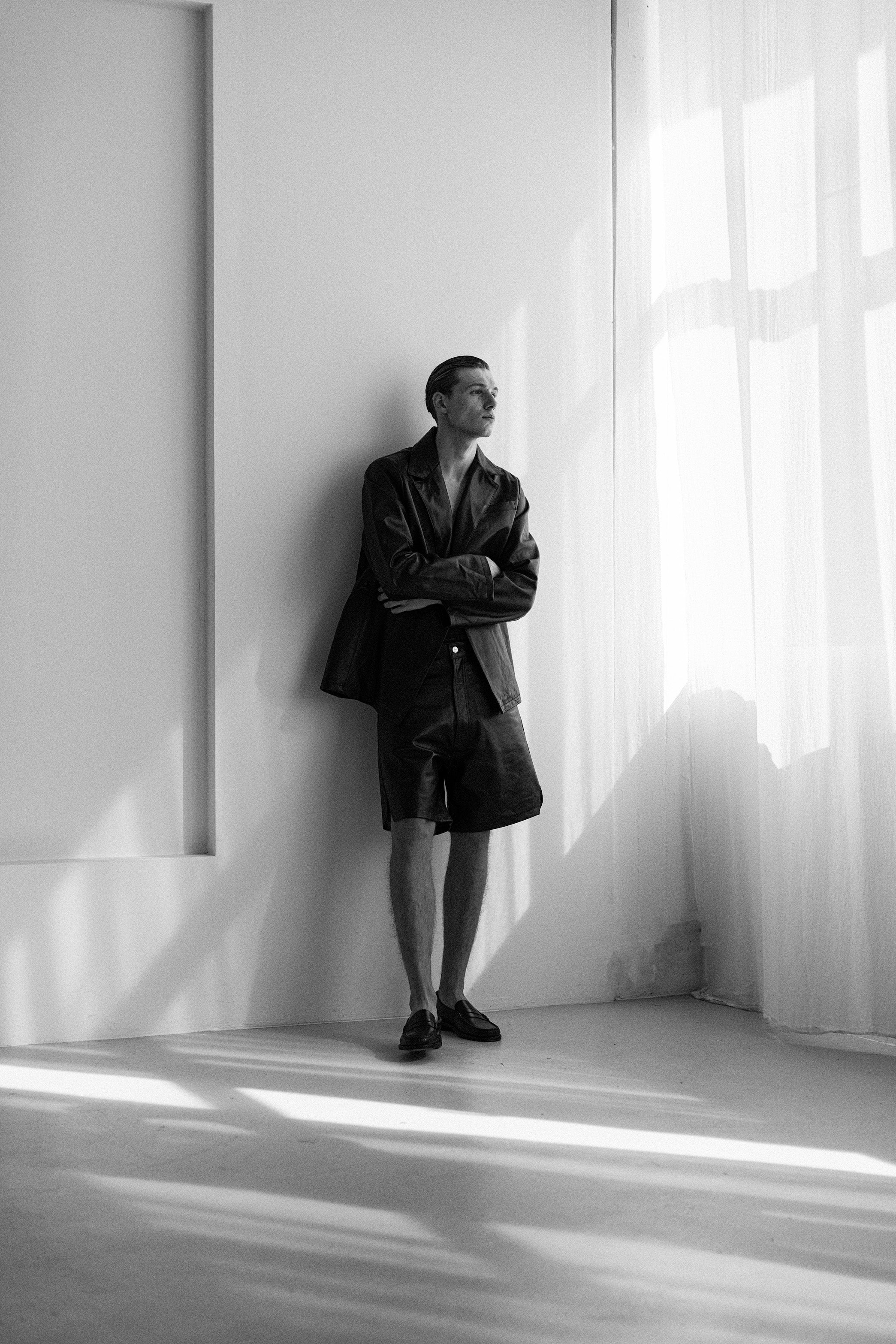 NAPPA LEATHER SHORTS - Image 3