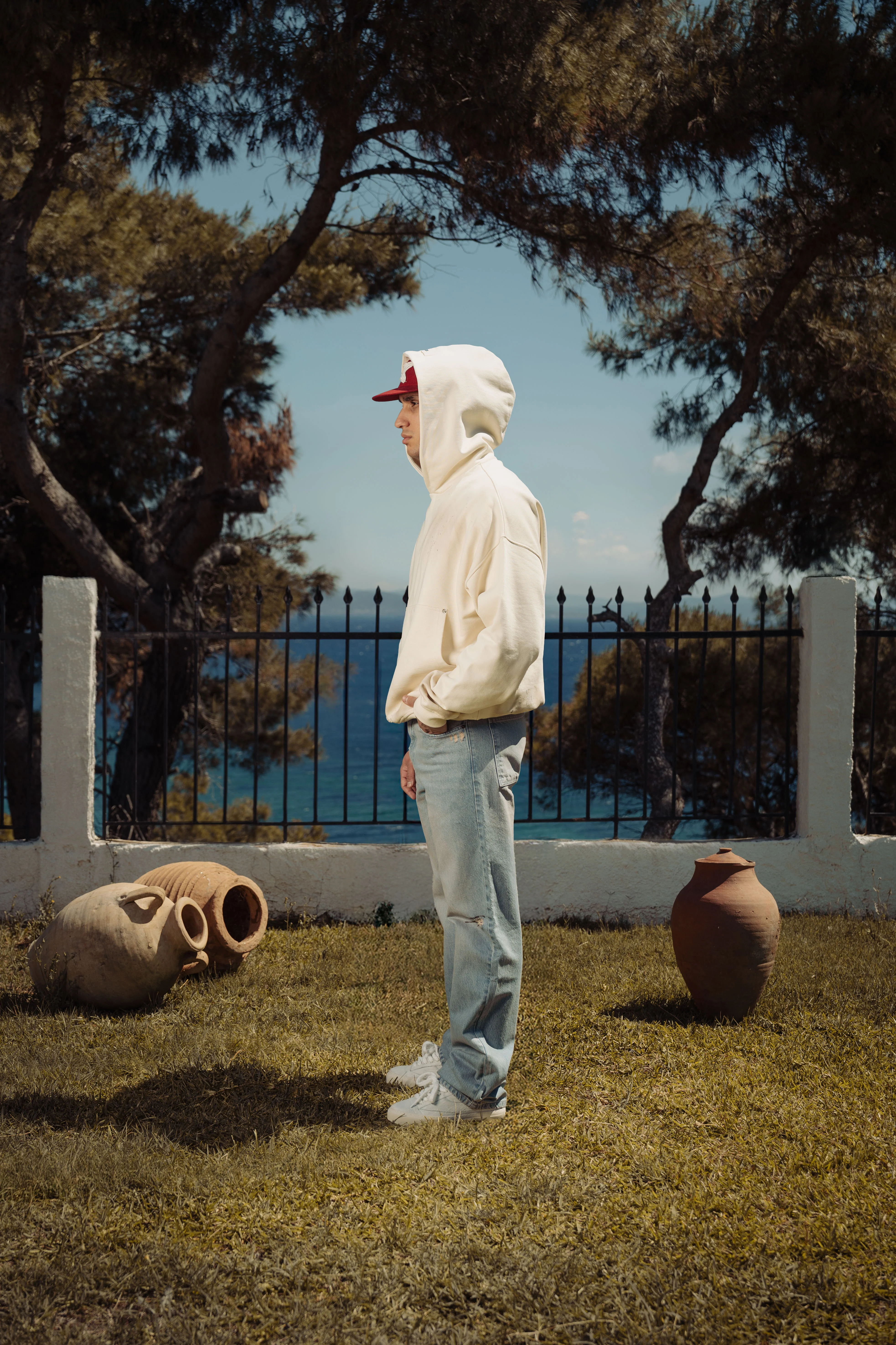 OIL STAIN HOODIE - Image 3