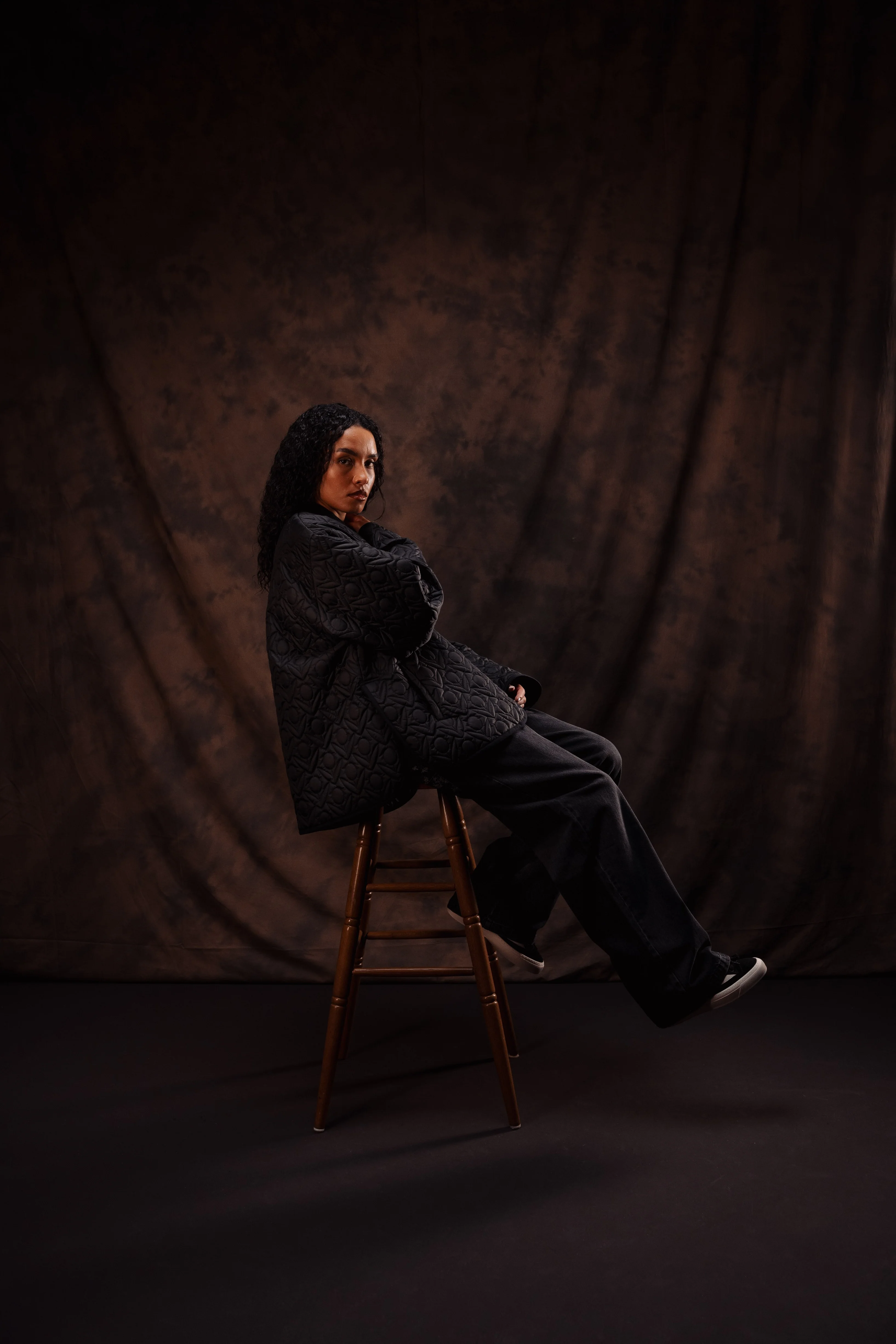 OLIVE PADDED JACKET - Image 4