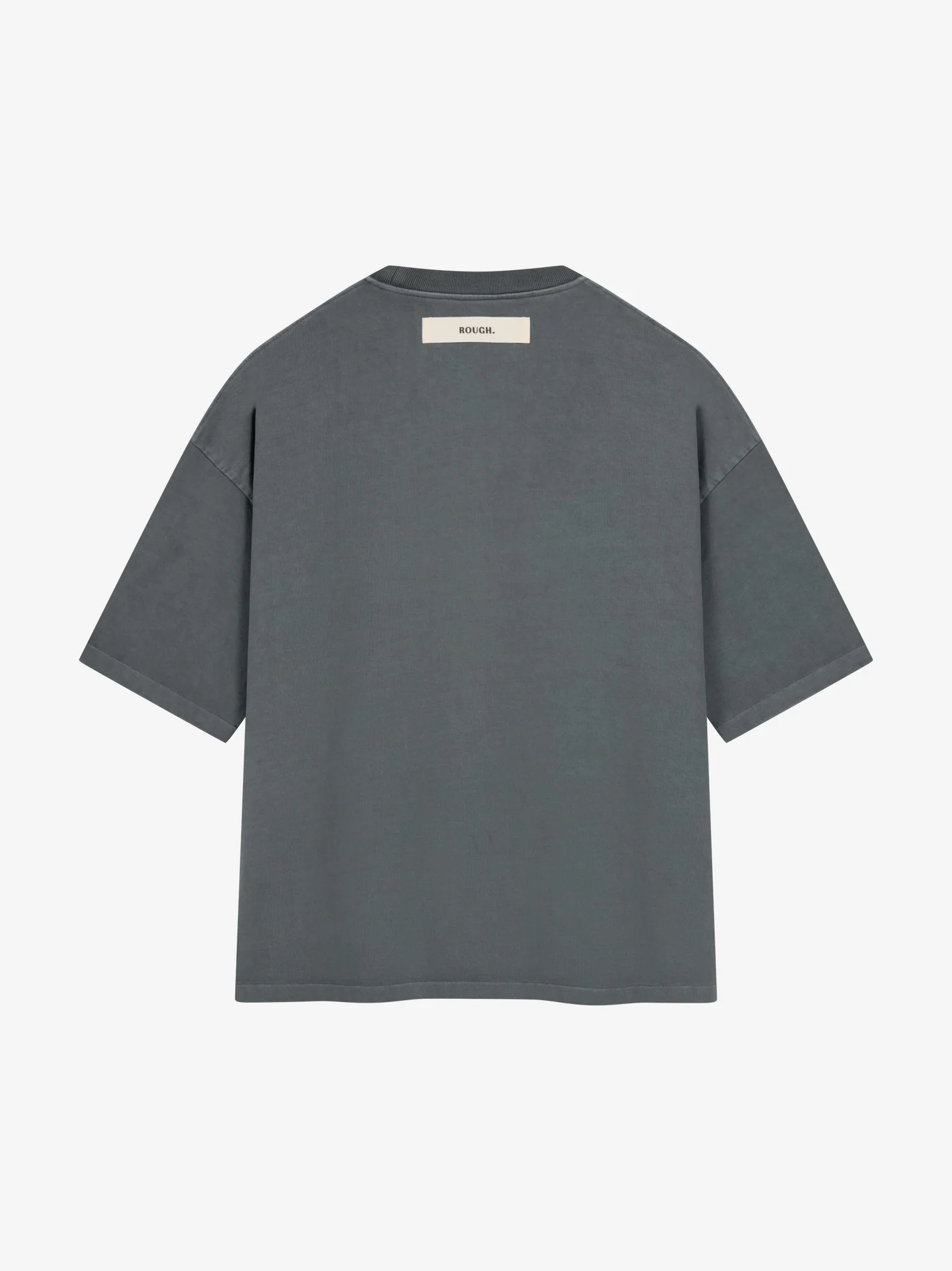 OLIVE STICHED T-SHIRT - Image 2