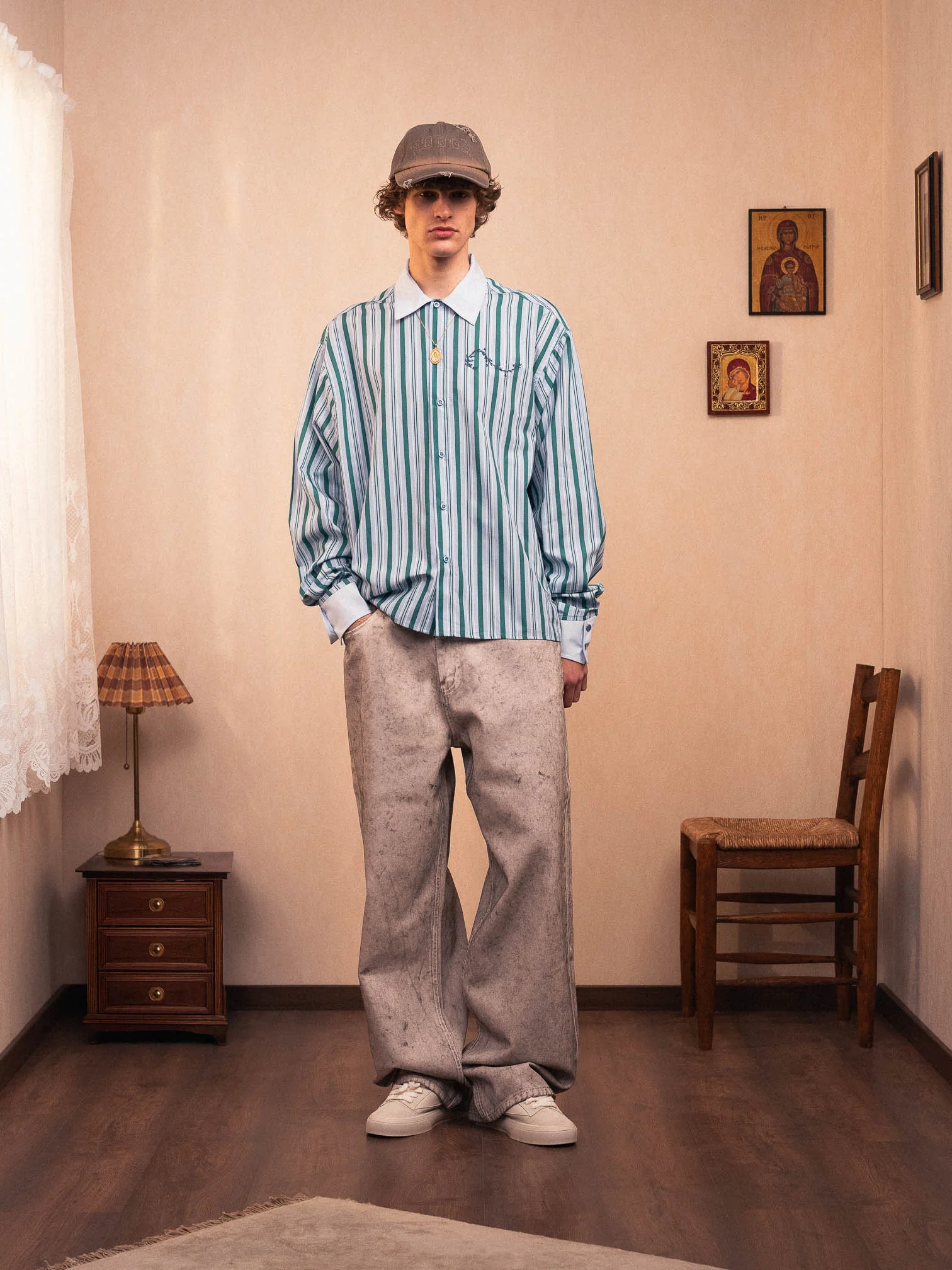 OS STRIPED SHIRT - Image 3