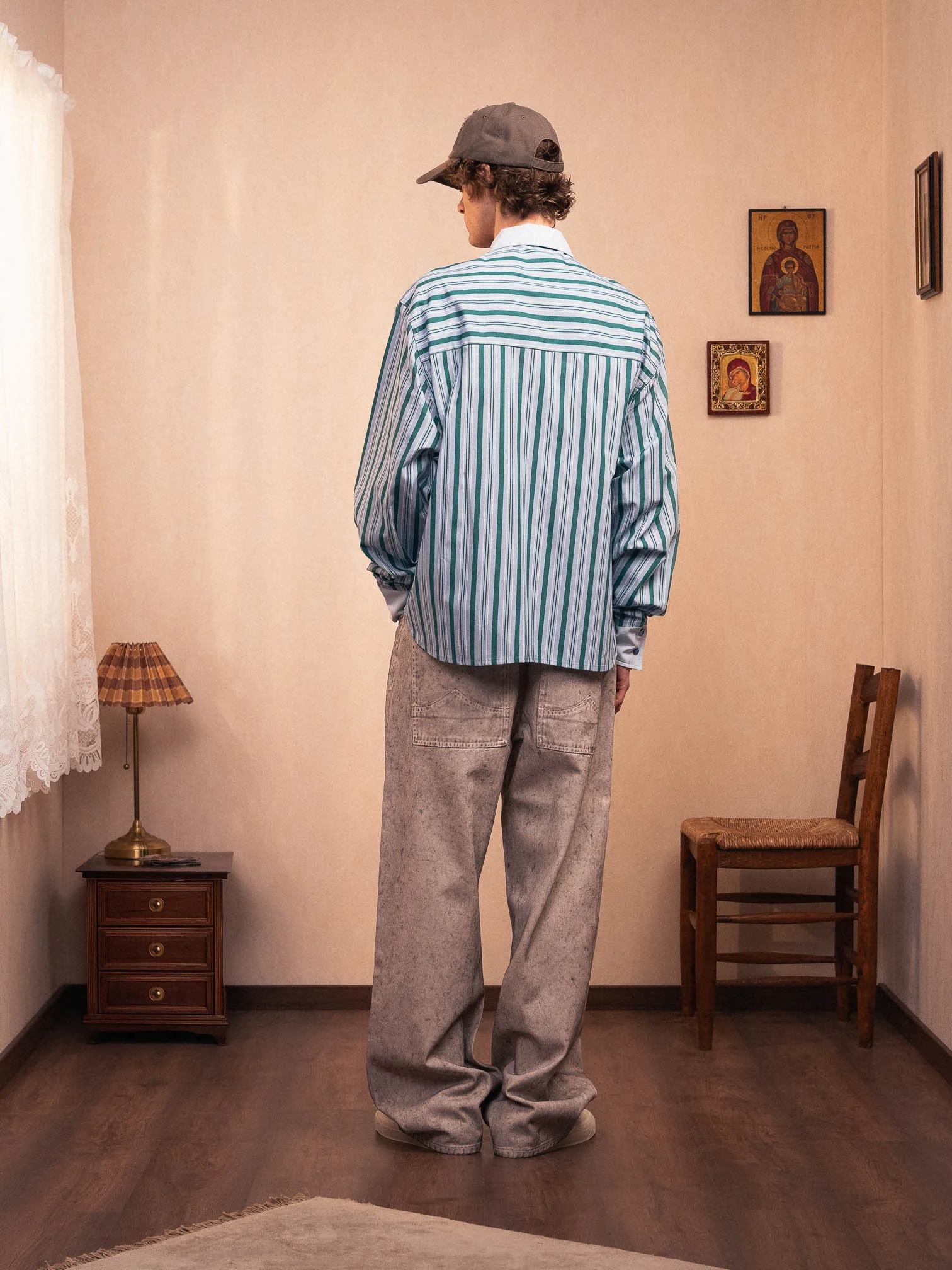 OS STRIPED SHIRT - Image 5