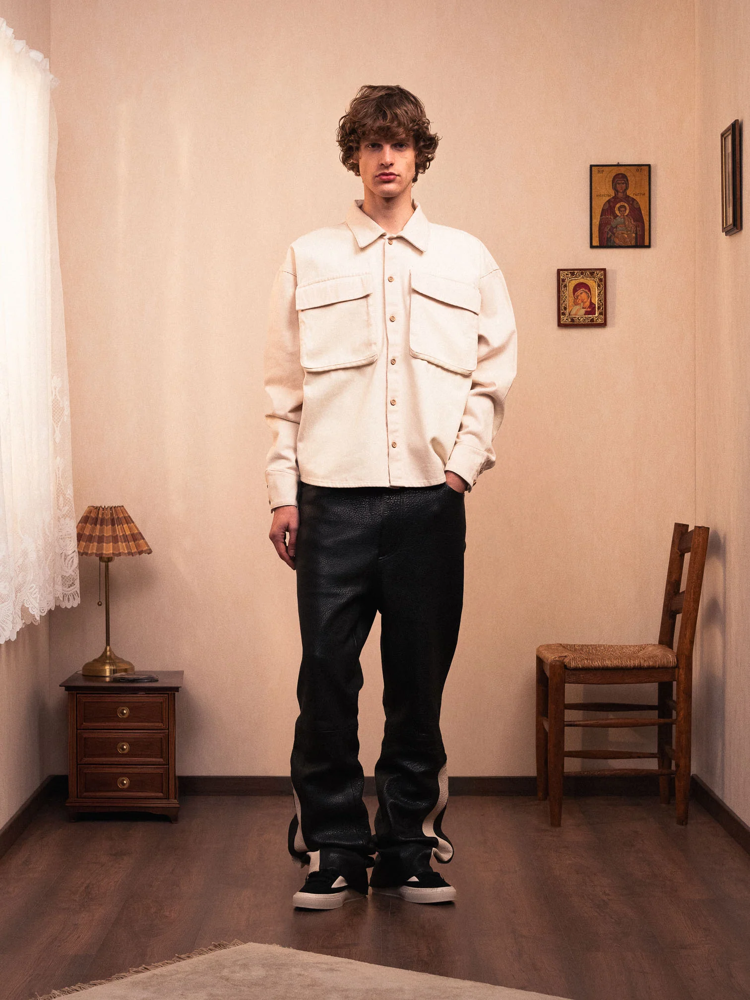 RACER LEATHER PANTS - Image 3