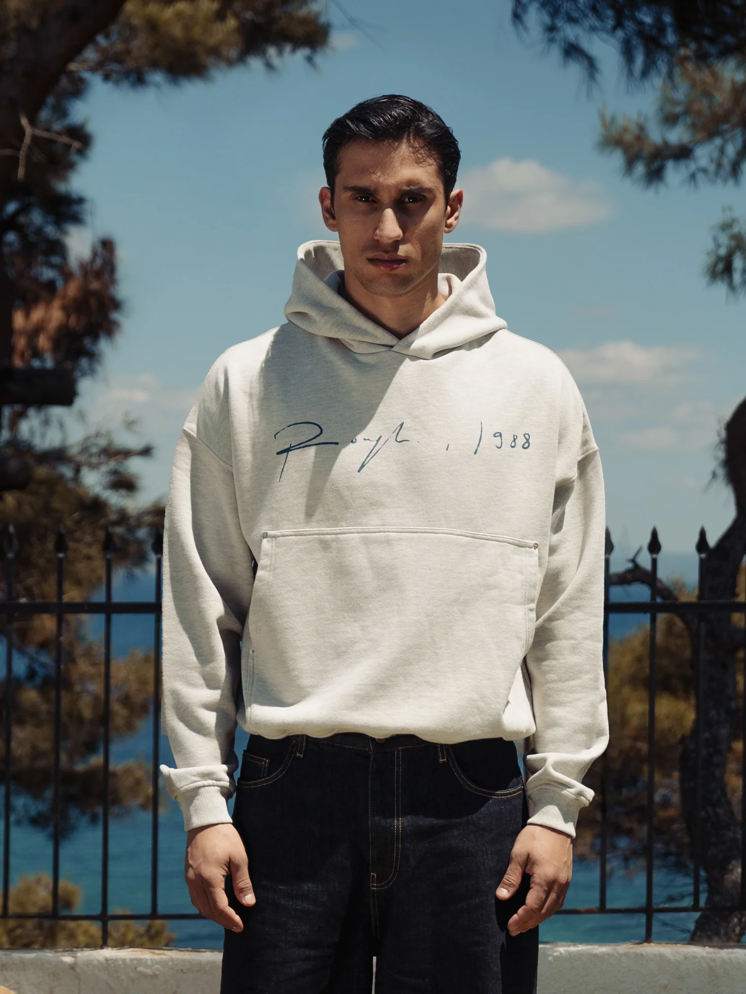 SIGNATURE HOODIE GREY - Image 5