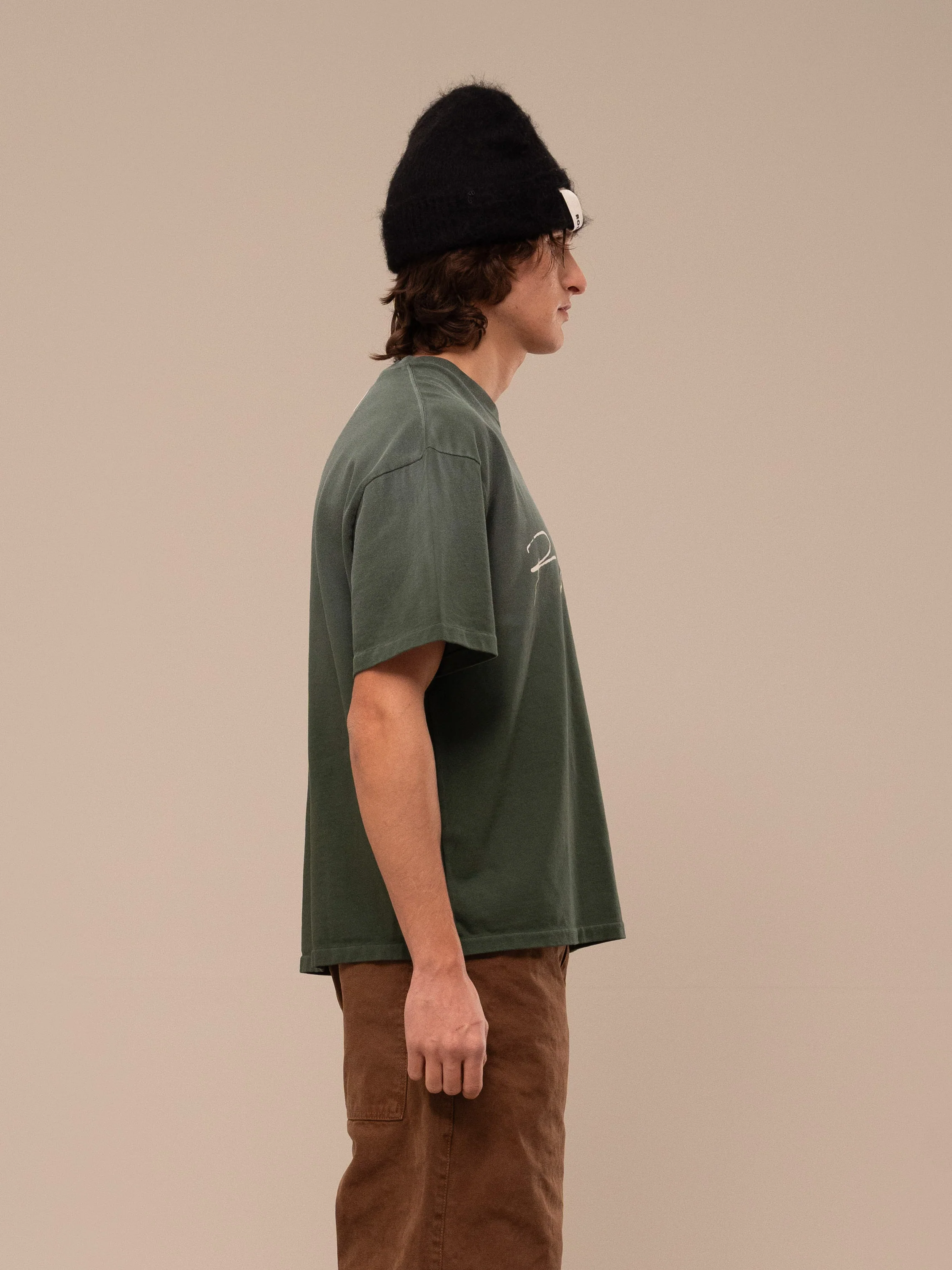 SIGNATURE T-SHIRT DARK GREEN - Image 3