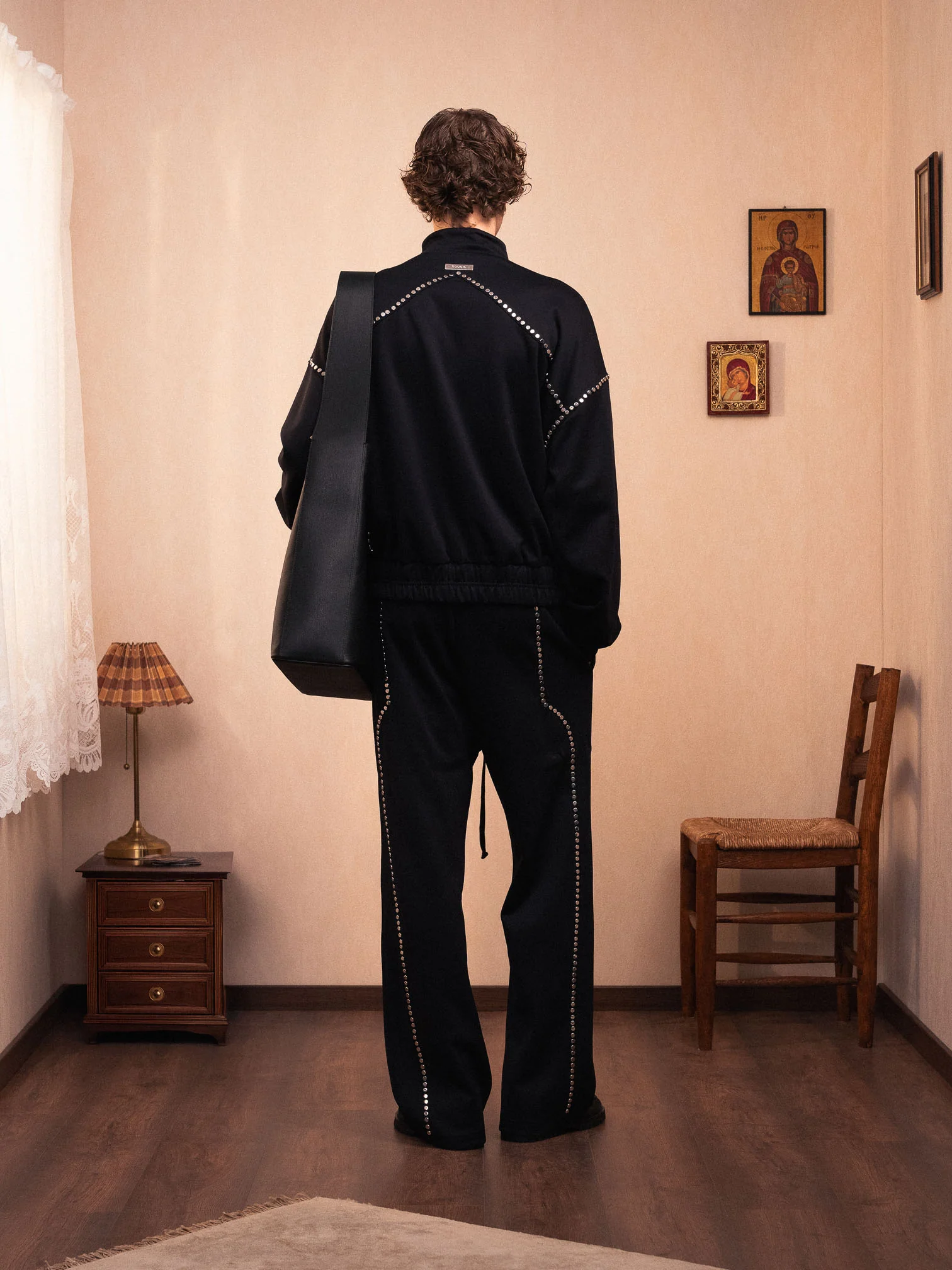STUDDED TRACK PANTS - Image 5